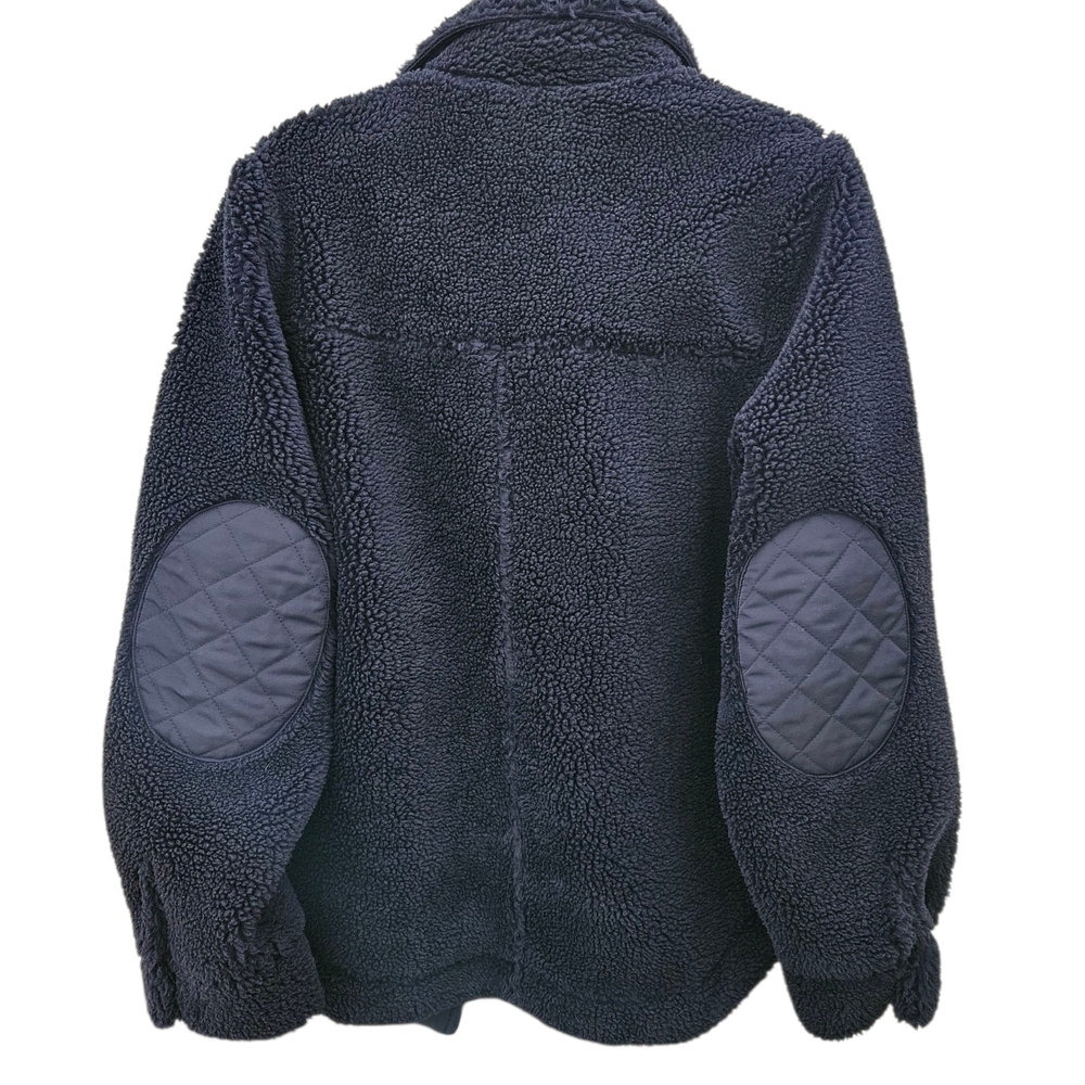 ALO Sherpa Edge Shacket Size Small Limited Edition Navy - Picture 6 of 6